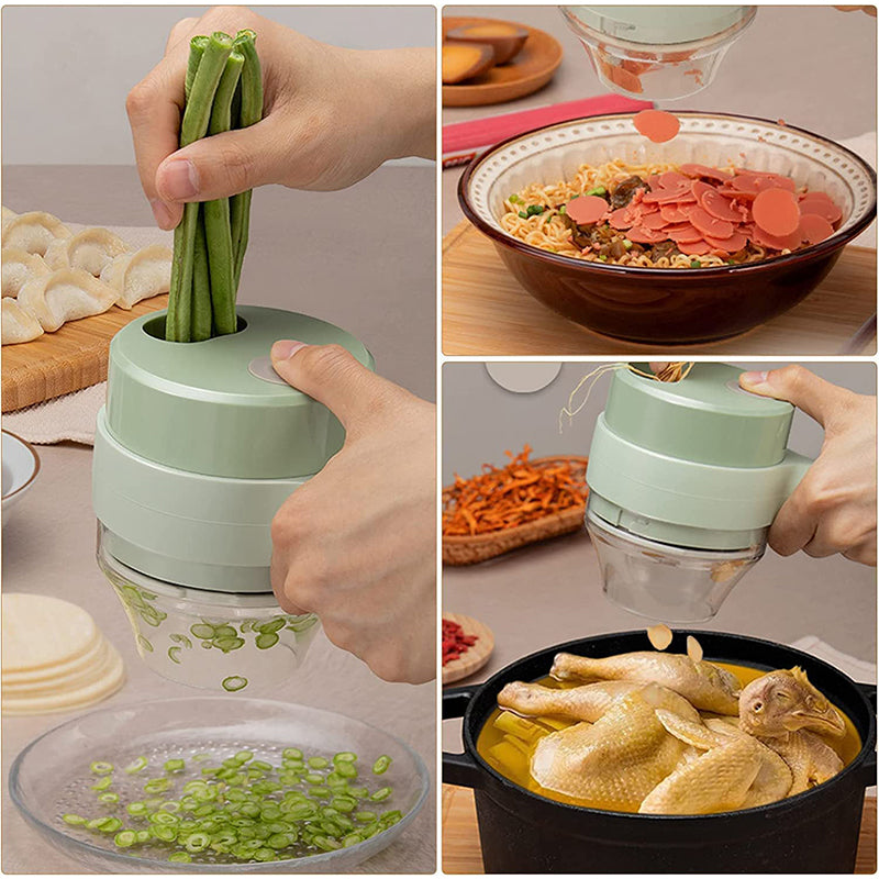 VEGGIEXPRESS™- CORTADOR DE VERDURAS 4 EN 1 MULTIFUNCION