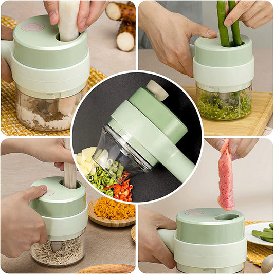 VEGGIEXPRESS™- CORTADOR DE VERDURAS 4 EN 1  MULTIFUNCION
