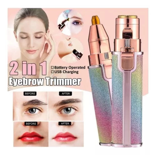 LUMIFACE DUO™ - DEPILADOR 2 EN 1 FACIAL CEJAS